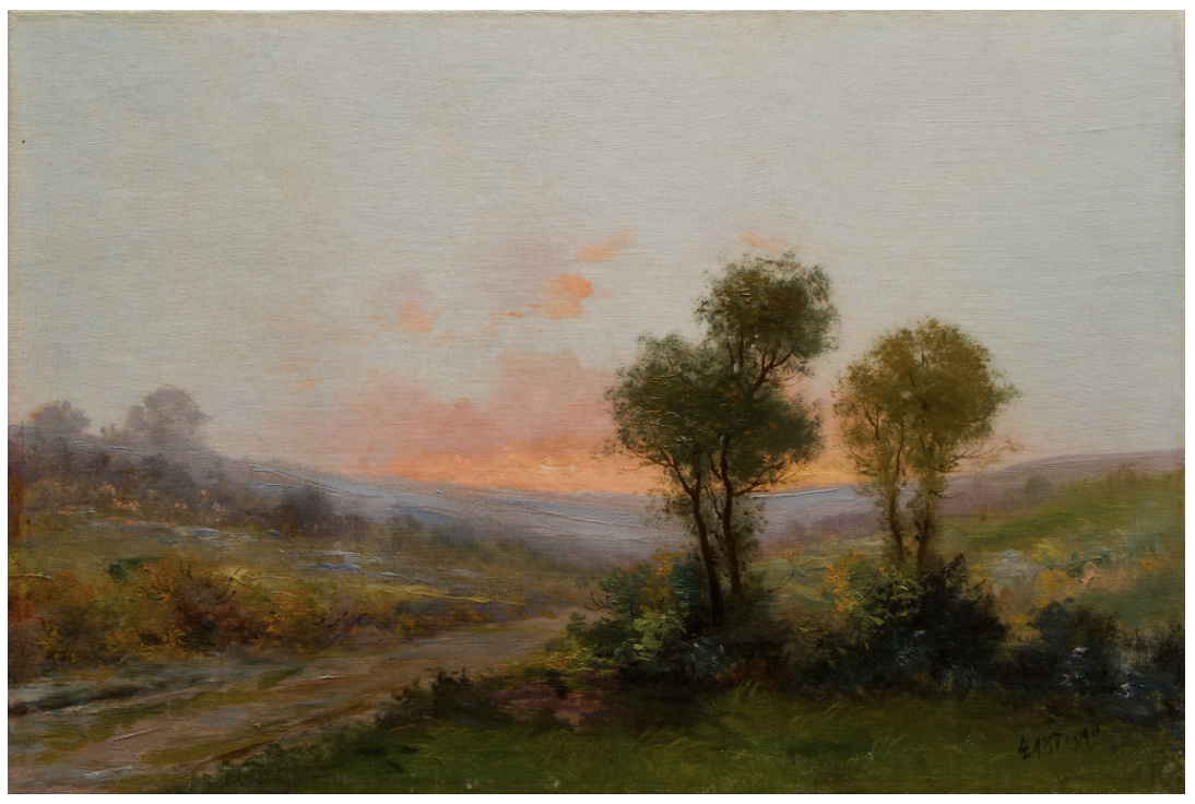 Paysage au crépuscule