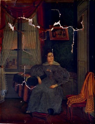 Femme dans son intérieur