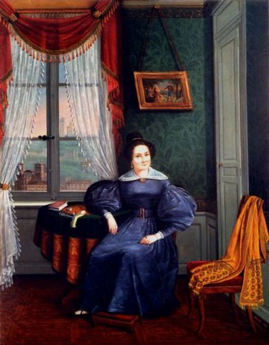 Femme dans son intérieur