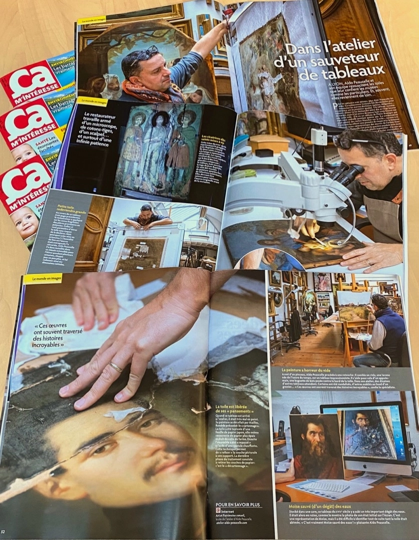 Publication nationale dans le mensuel